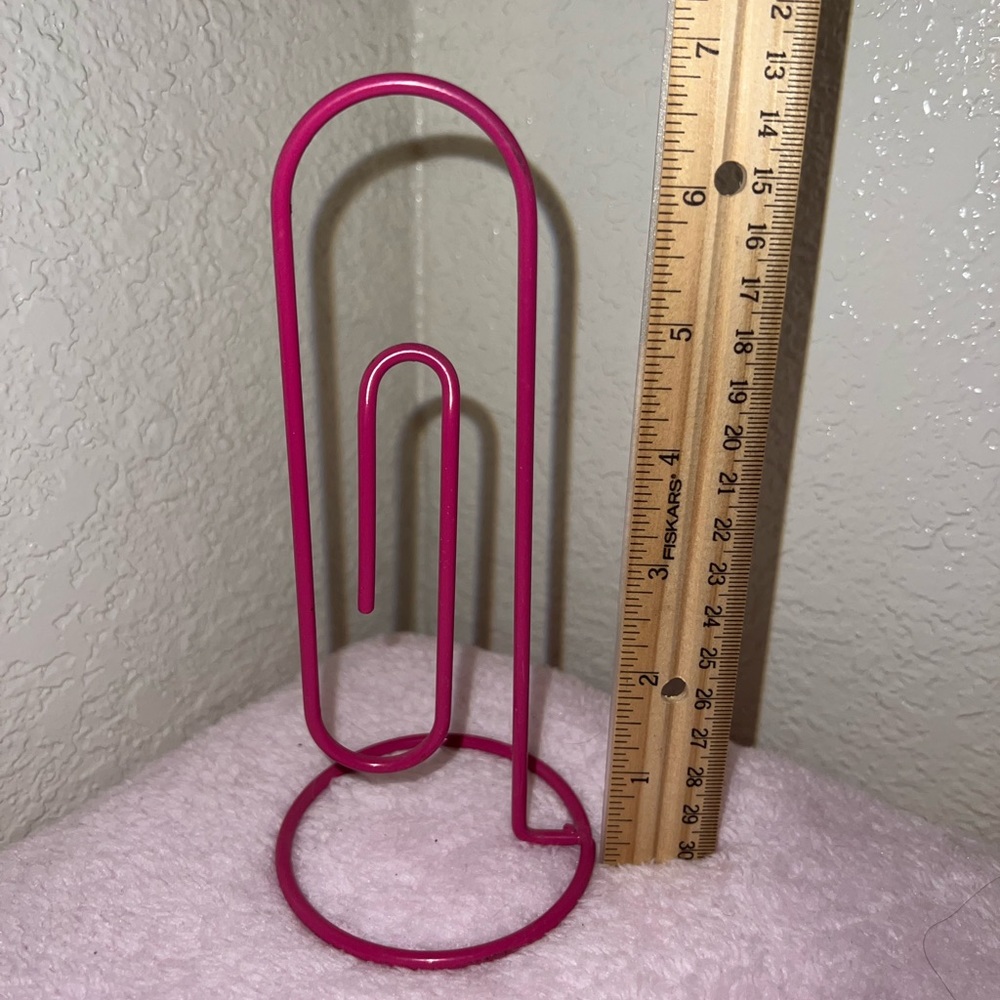 Large paper clip holder